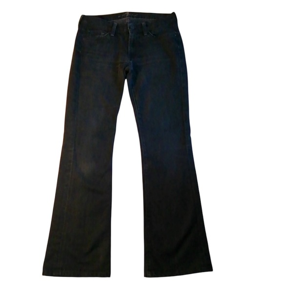 7 For All Mankind Denim - 7 for all mankind black bootcut jeans size 27